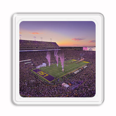 LSU Tigers - Welcome to Death Valley Drink Coaster