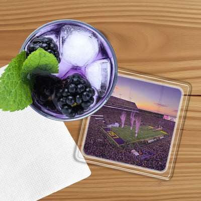 LSU Tigers - Welcome to Death Valley Drink Coaster