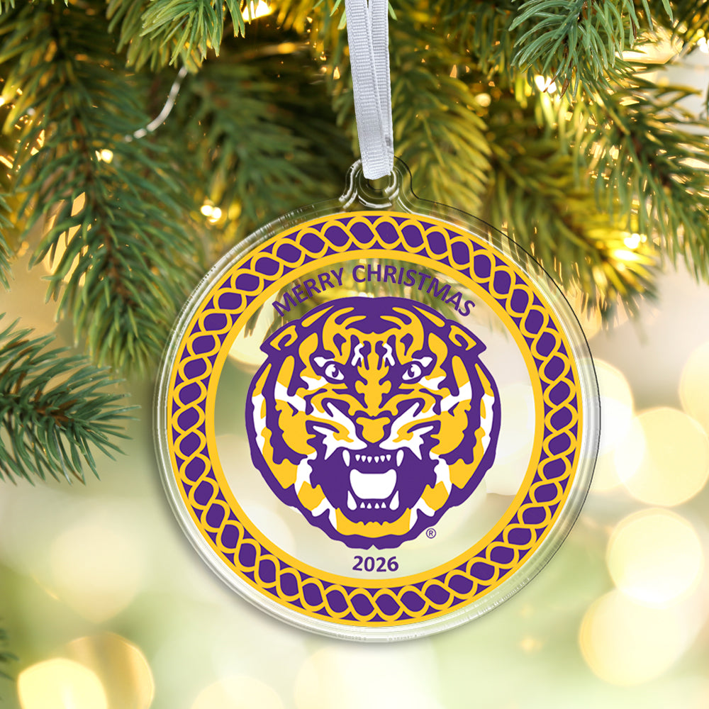 LSU Tigers - LSU Christmas 2026 Ornament