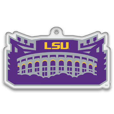 LSU Tigers - Tiger Stadium Ornament & Bag Tag