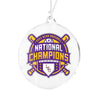 LSU Tigers - LSU 2023 NCAA  Baseball National Champions Logo Bag Tag & Ornament