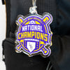 LSU Tigers - LSU 2023 NCAA  Baseball National Champions Dimensional Logo Bag Tag & Ornament - College Wall Art #Tag