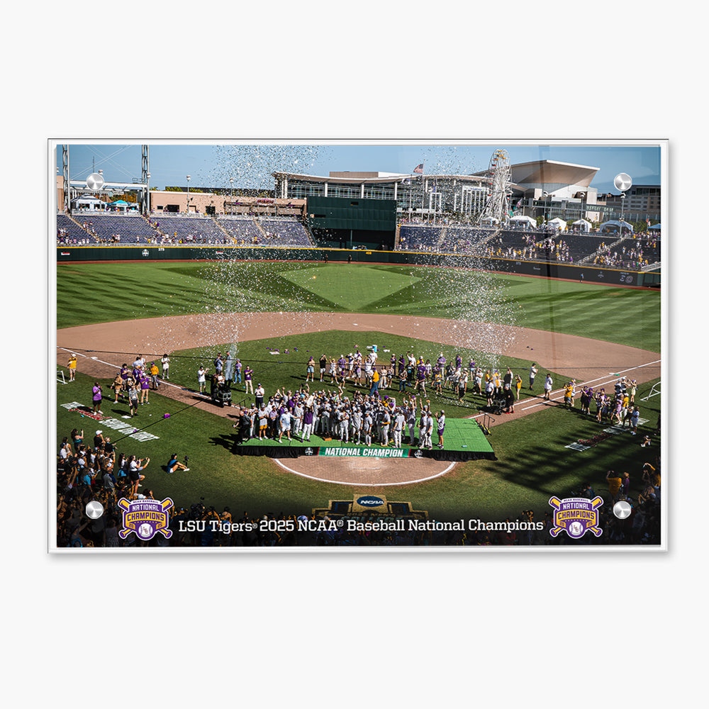 LSU Tigers - LSU Tigers 2025 NCAA Baseball National Champions - College Wall Art #Canvas