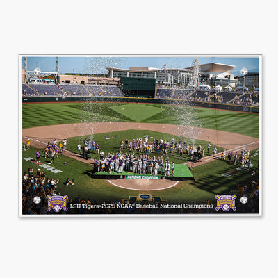 LSU Tigers - LSU Tigers 2025 NCAA Baseball National Champions - College Wall Art #Acrylic