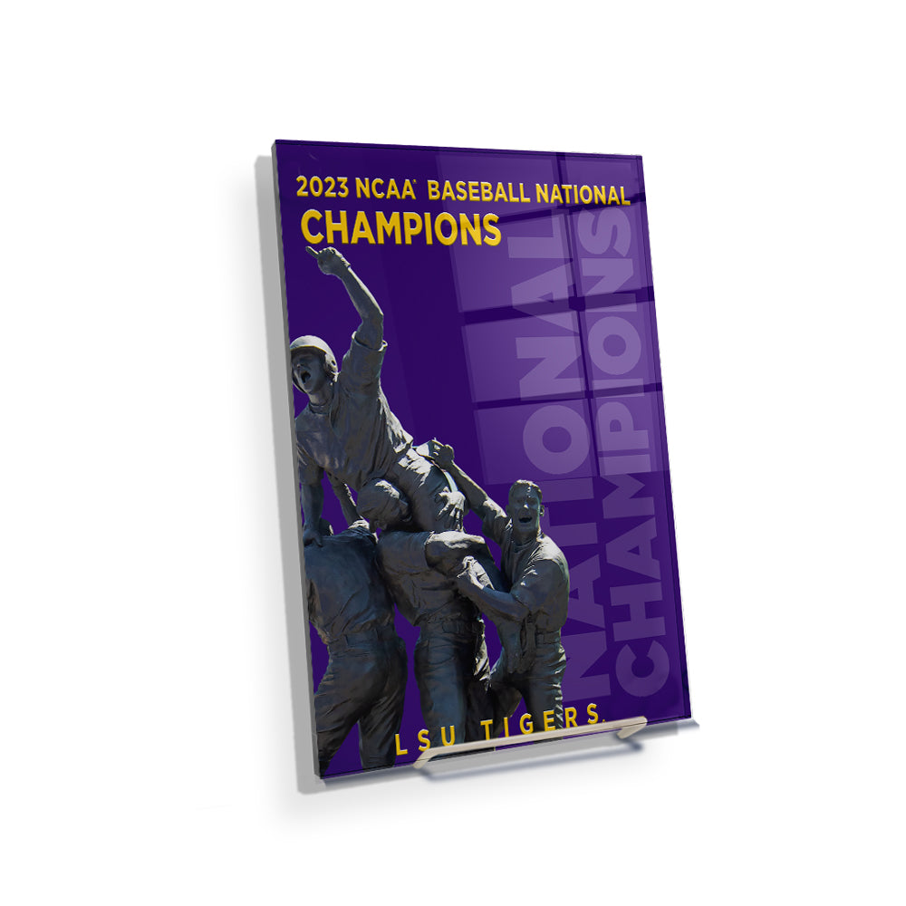 LSU Tigers - 2023 National Champions LSU Tigers - College Wall Art #Canvas