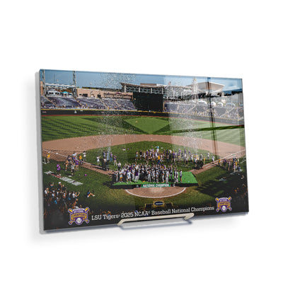 LSU Tigers - LSU Tigers 2025 NCAA Baseball National Champions - College Wall Art #Acrylic Mini