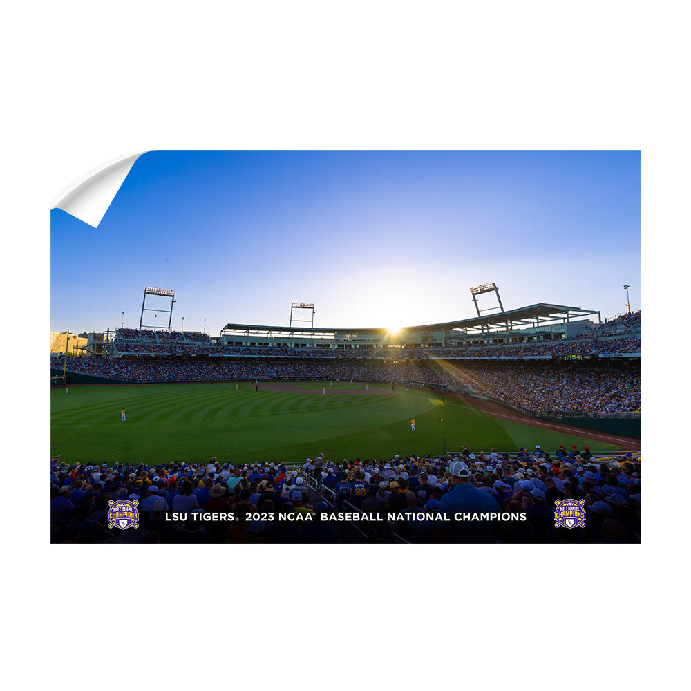 LSU Tigers - LSU Tigers 2023 NCAA Baseball National Champions - College Wall Art #Canvas
