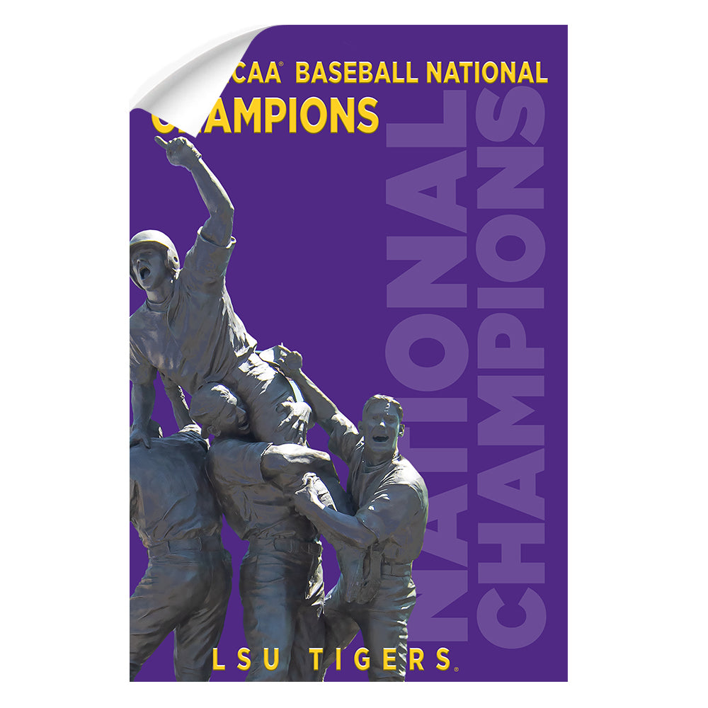 LSU Tigers - 2023 National Champions LSU Tigers - College Wall Art #Canvas