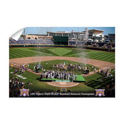 LSU Tigers - LSU Tigers 2025 NCAA Baseball National Champions - College Wall Art #Decal