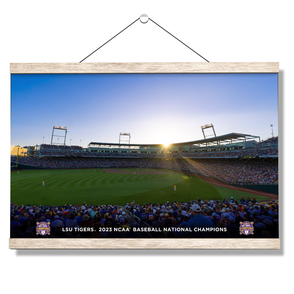 LSU Tigers - LSU Tigers 2023 NCAA Baseball National Champions - College Wall Art #Canvas