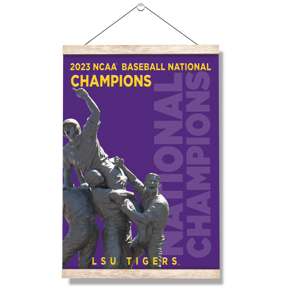 LSU Tigers - 2023 National Champions LSU Tigers - College Wall Art #Canvas