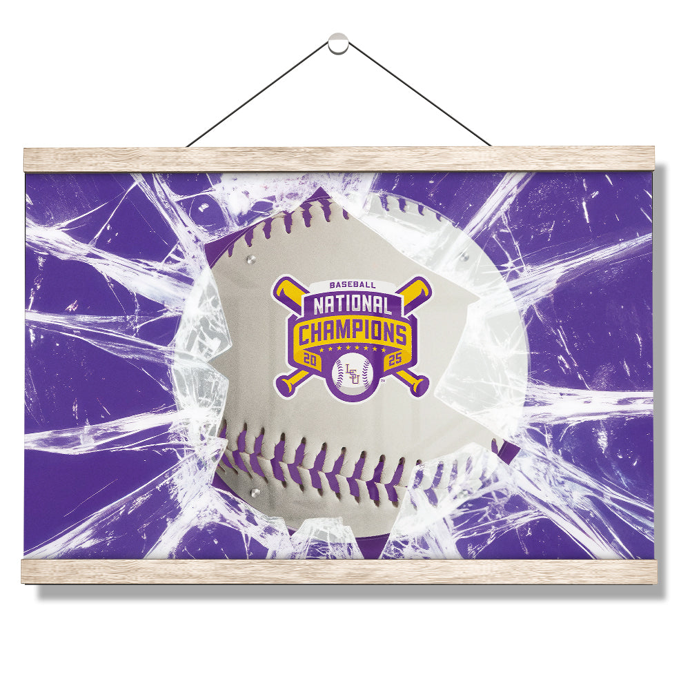 LSU Tigers - LSU Baseball National Champions - College Wall Art #Canvas 