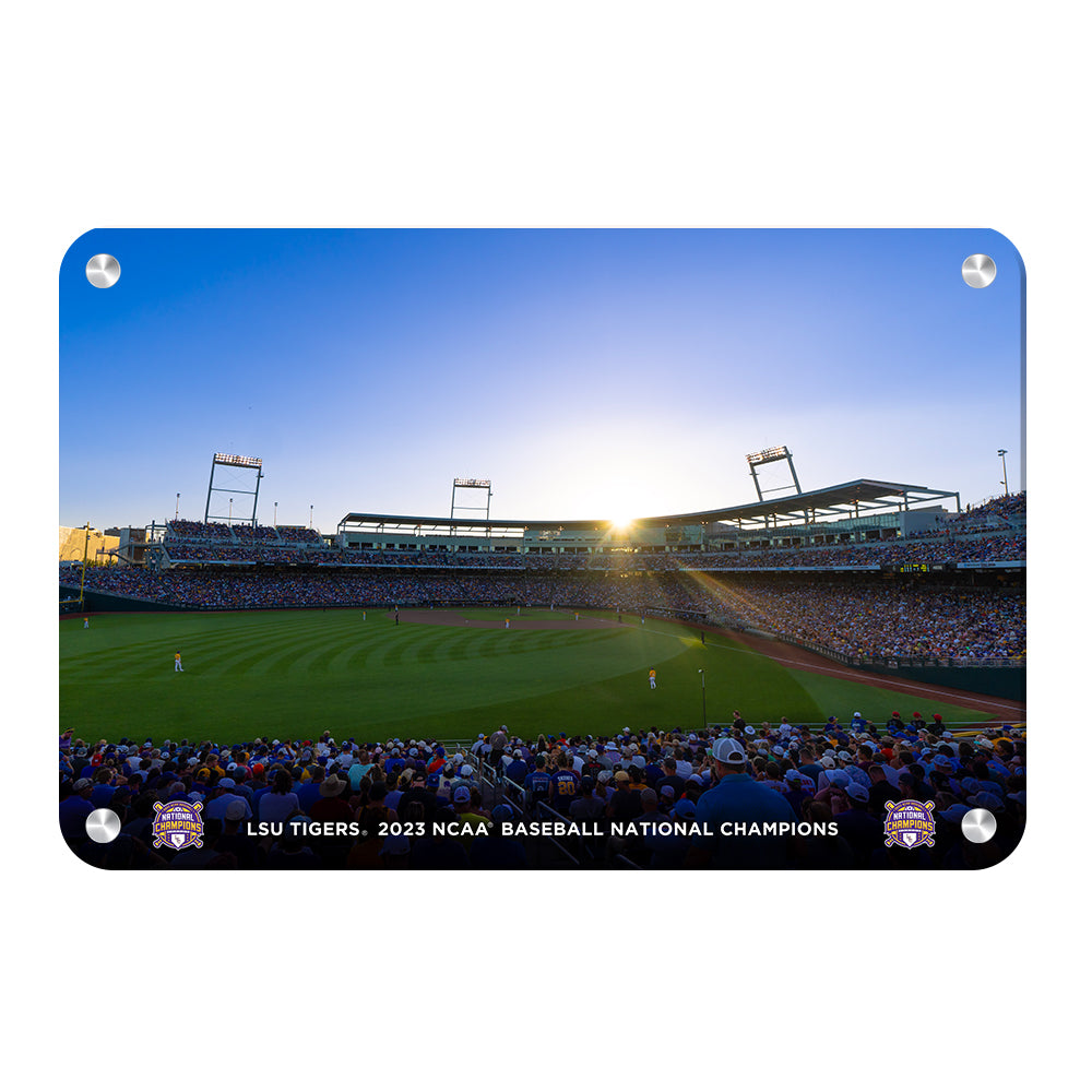 LSU Tigers - LSU Tigers 2023 NCAA Baseball National Champions - College Wall Art #Canvas