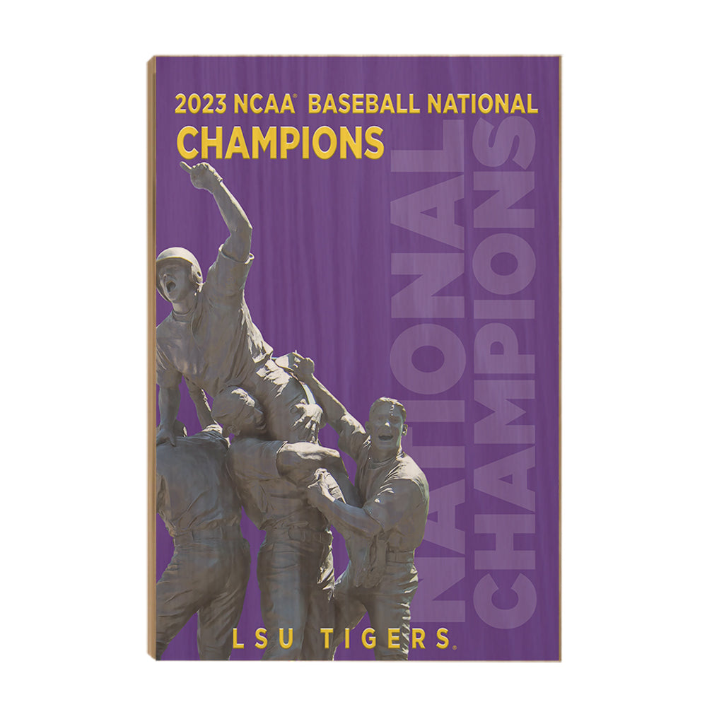 LSU Tigers - 2023 National Champions LSU Tigers - College Wall Art #Canvas