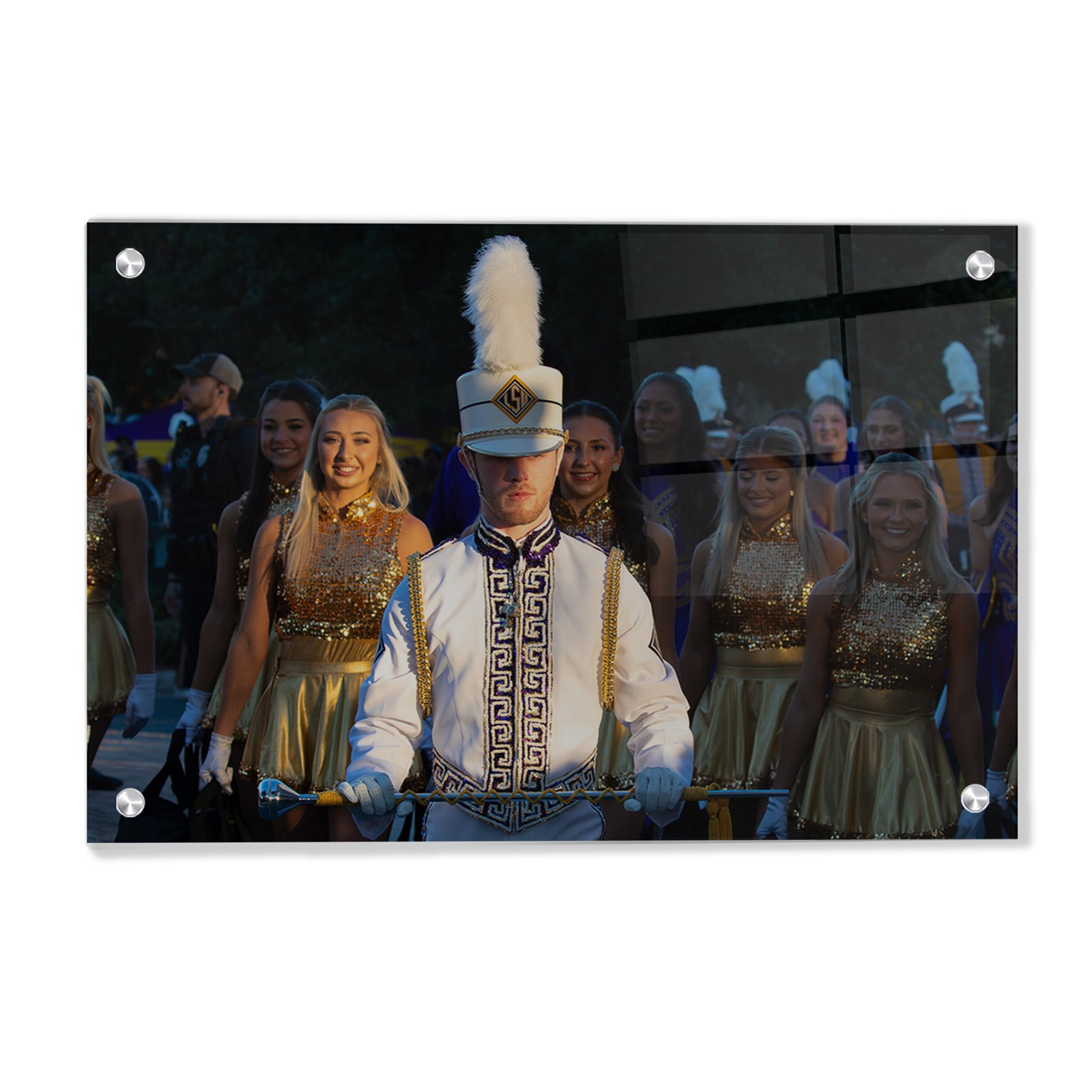 LSU Tigers - Drum Major - College Wall Art #Canvas
