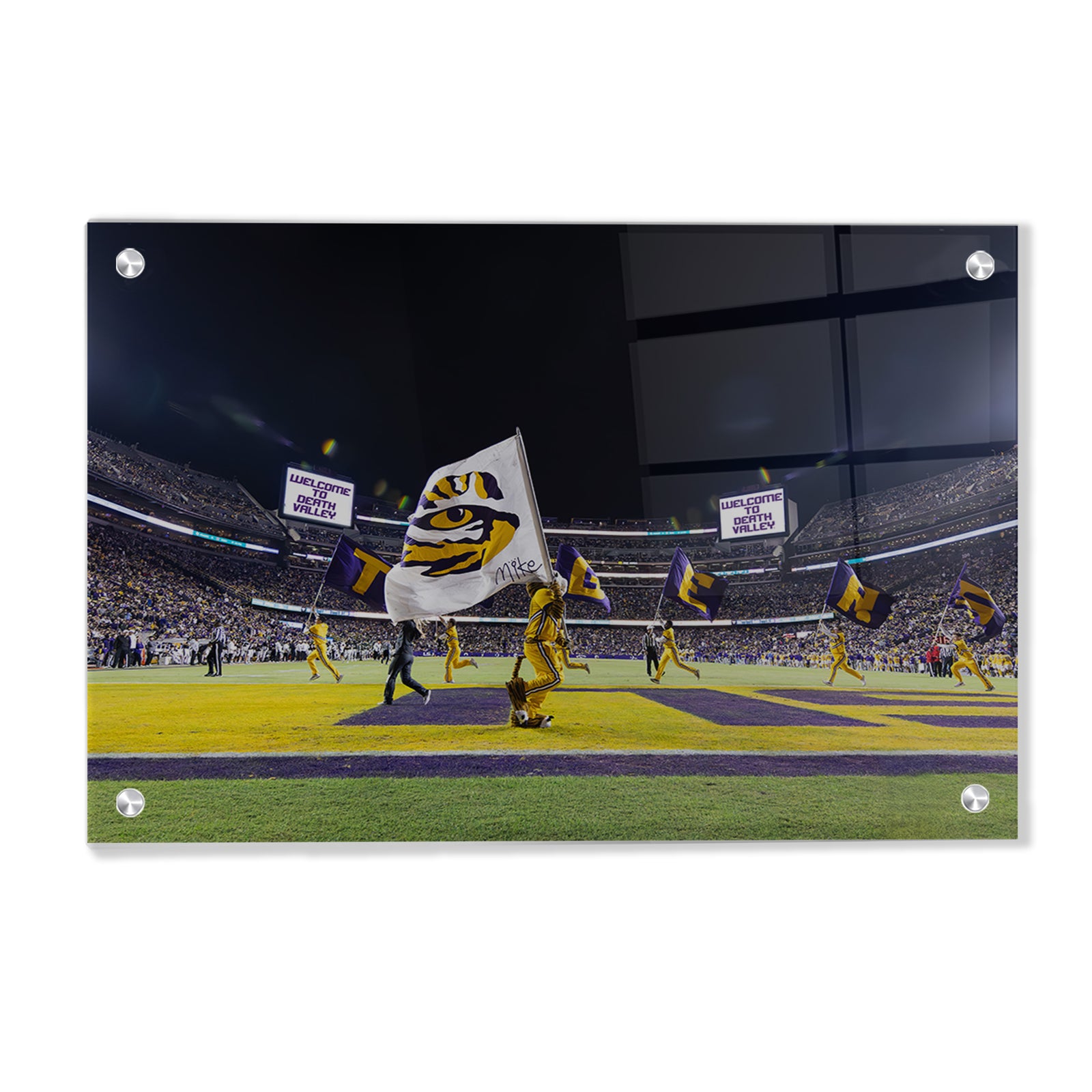 LSU Tigers - Mike's Tigers - College Wall Art #Canvas 