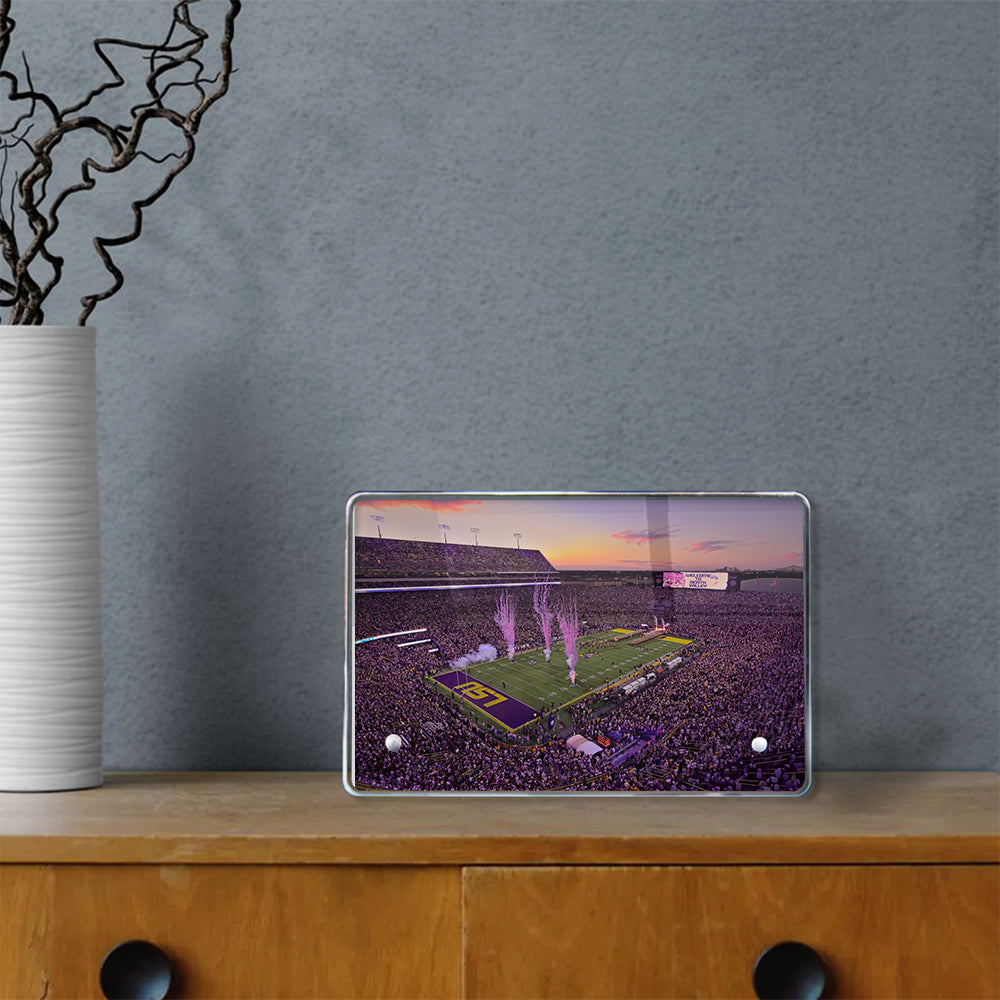 LSU Tigers - Welcome to Death Valley - College Wall Art #Canvas