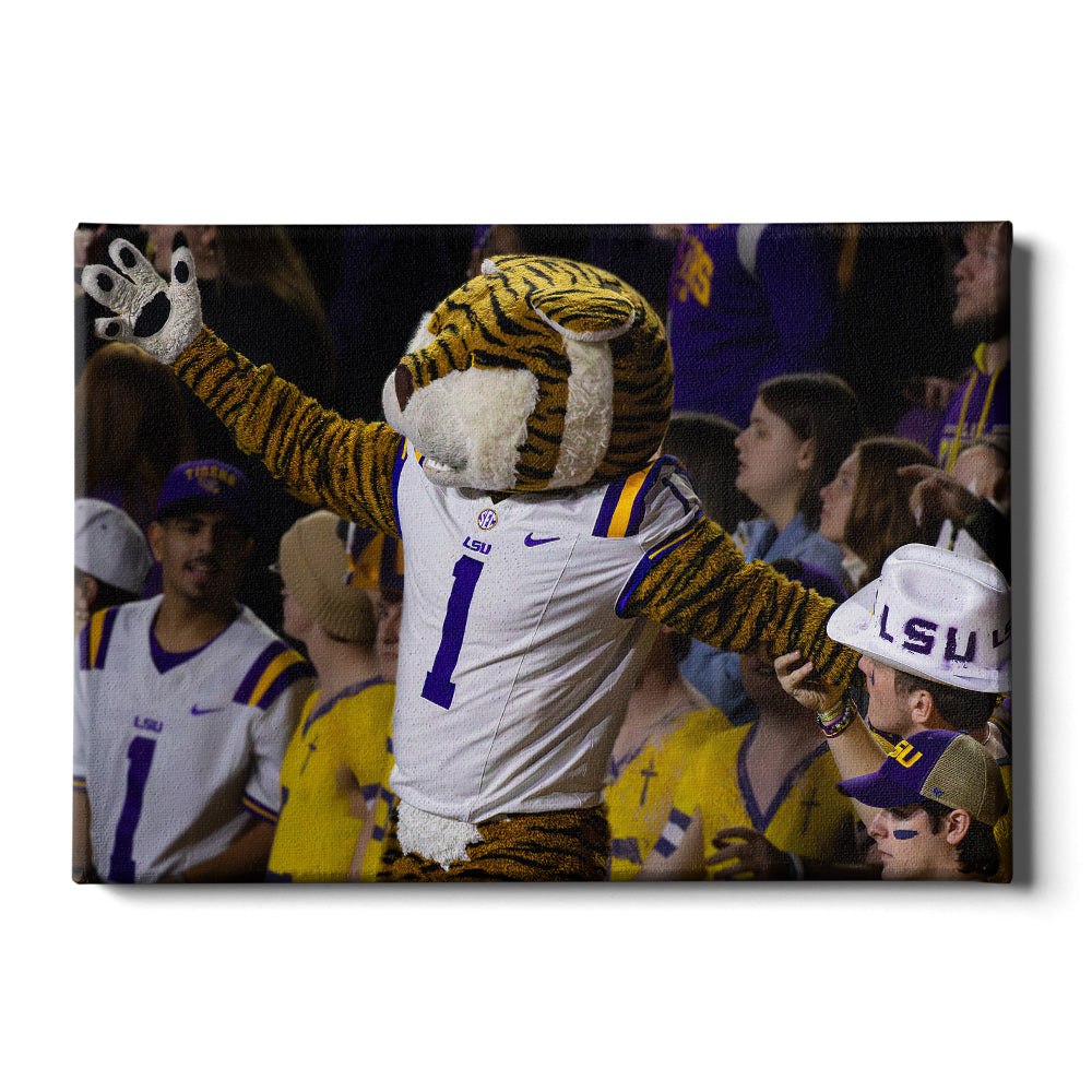 LSU Tigers - According to Mike - College Wall Art #Canvas