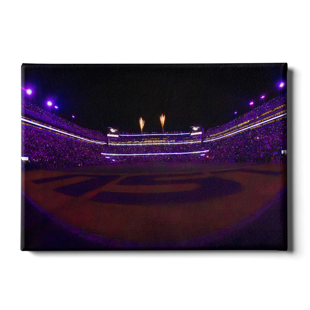 LSU Tigers - LSU It's 4th Quarter - College Wall Art #Canvas