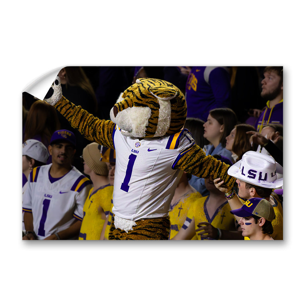 LSU Tigers - According to Mike - College Wall Art #Canvas