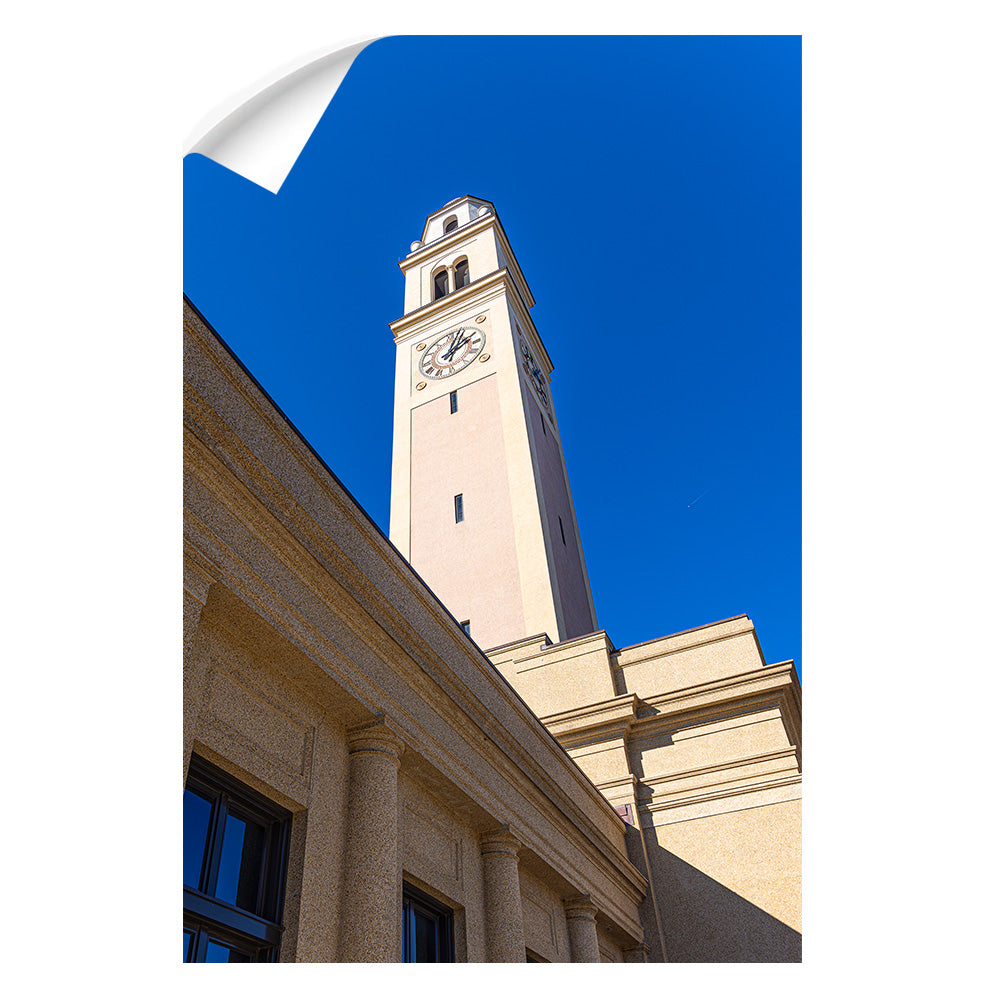 LSU Tigers - Memorial Tower - College Wall Art #Canvas