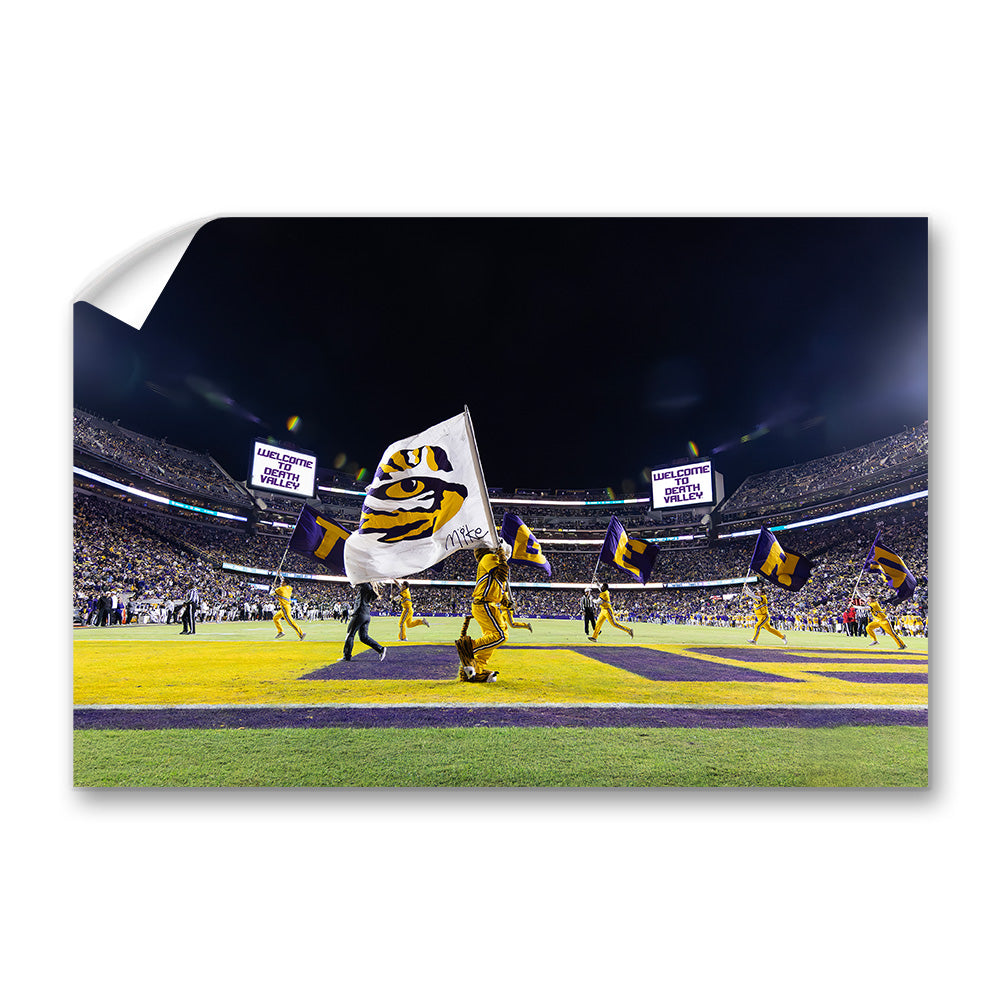 LSU Tigers - Mike's Tigers - College Wall Art #Canvas 