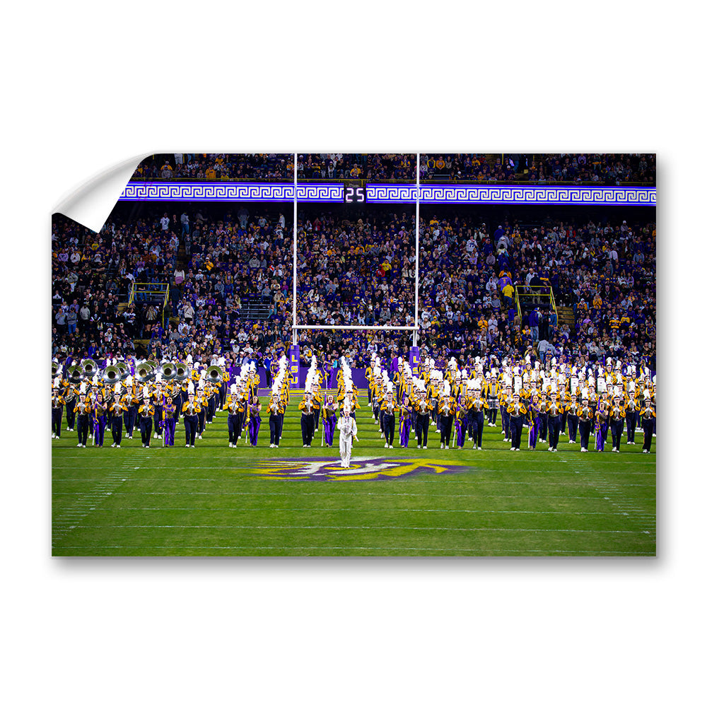 LSU Tigers - The Golden Band from Tigerland - College Wall Art #Canvas
