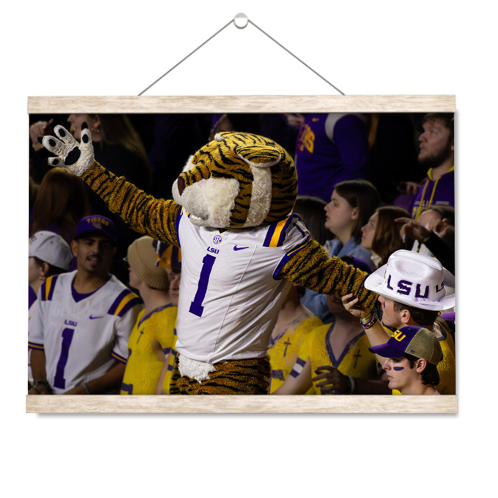 LSU Tigers - According to Mike - College Wall Art #Canvas