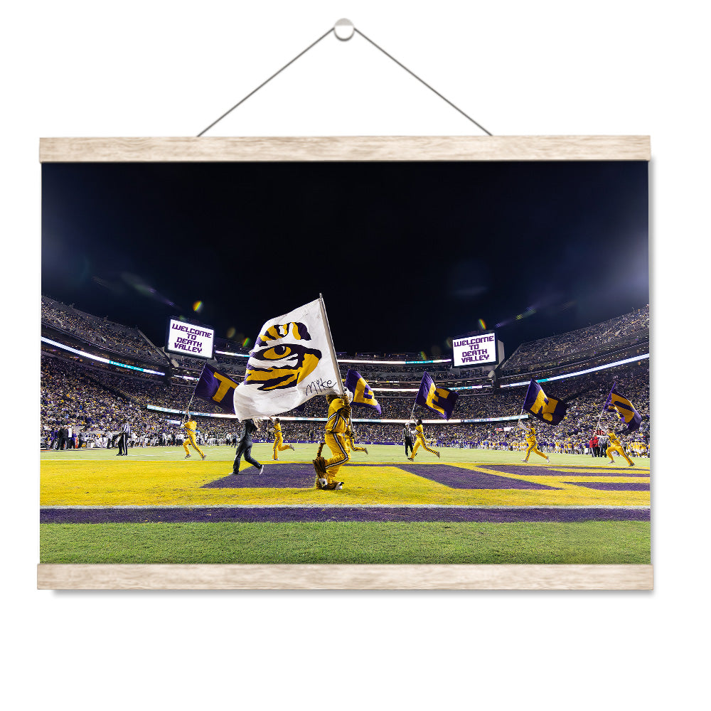 LSU Tigers - Mike's Tigers - College Wall Art #Canvas 