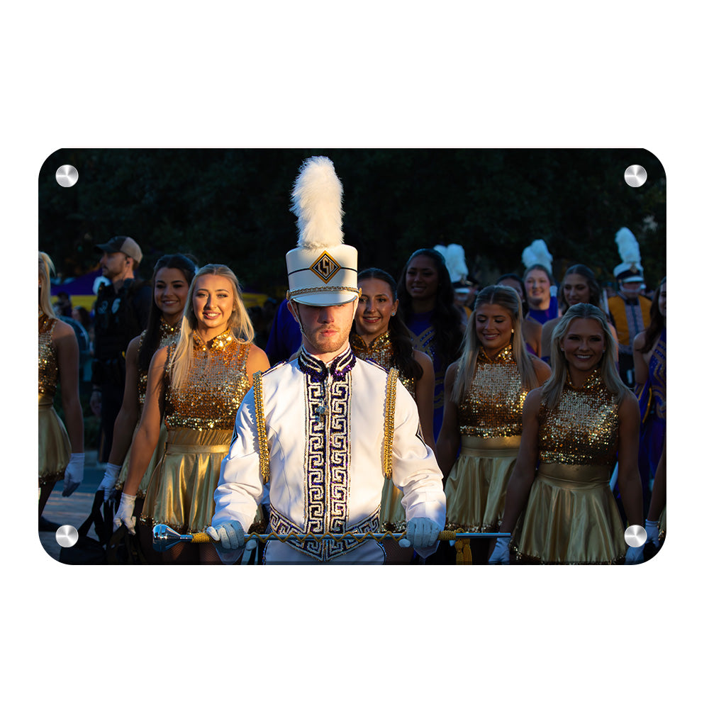 LSU Tigers - Drum Major - College Wall Art #Canvas
