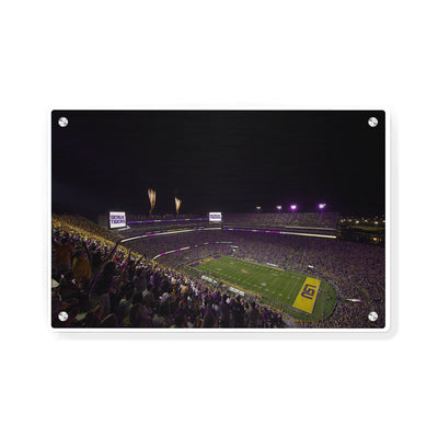 LSU Tigers - LSU Score Geaux Tigers - College Wall Art #Metal