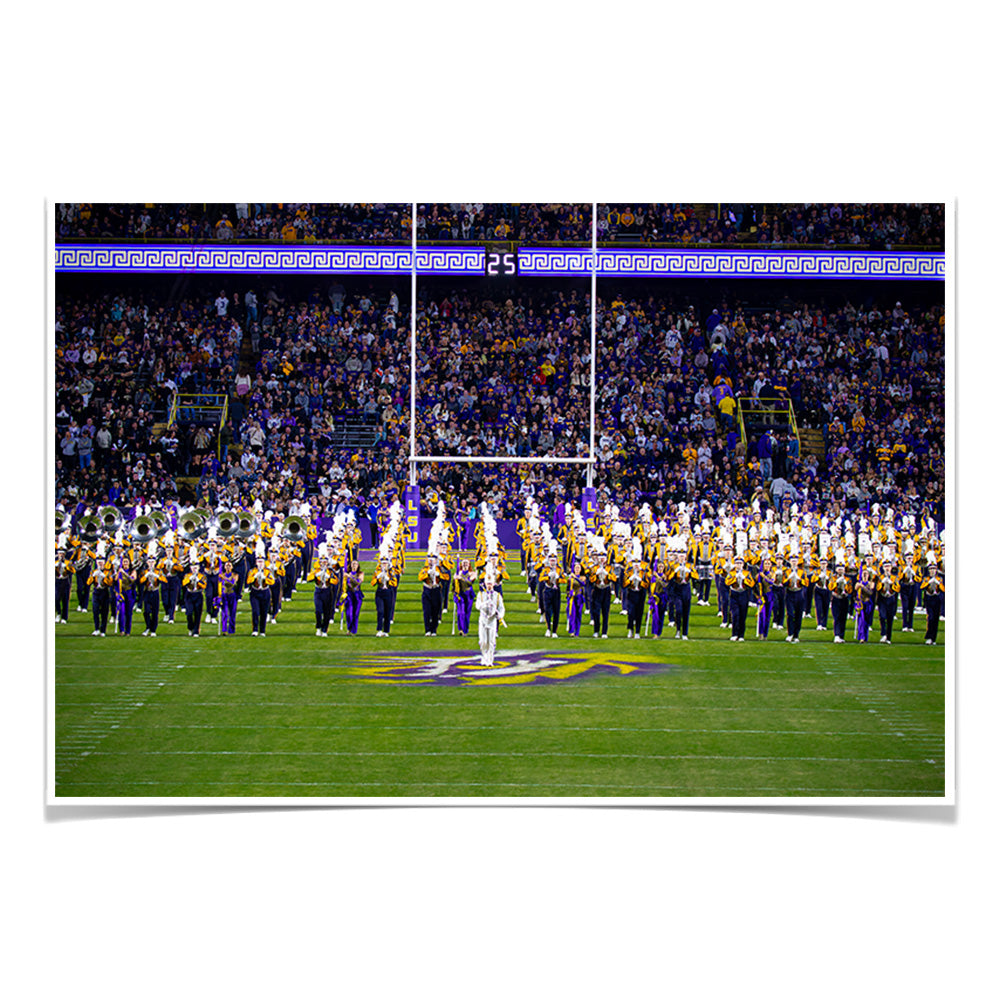 LSU Tigers - The Golden Band from Tigerland - College Wall Art #Canvas