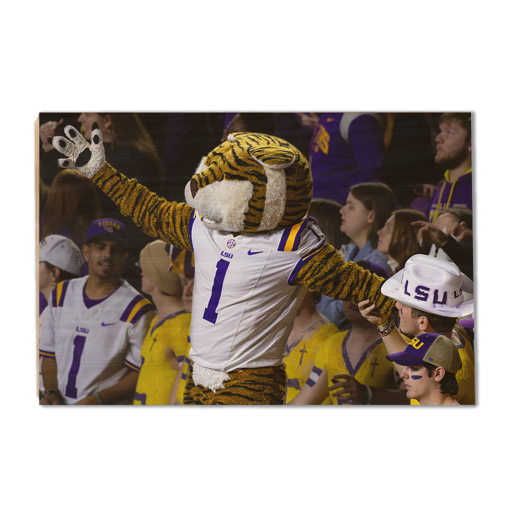 LSU Tigers - According to Mike - College Wall Art #Canvas