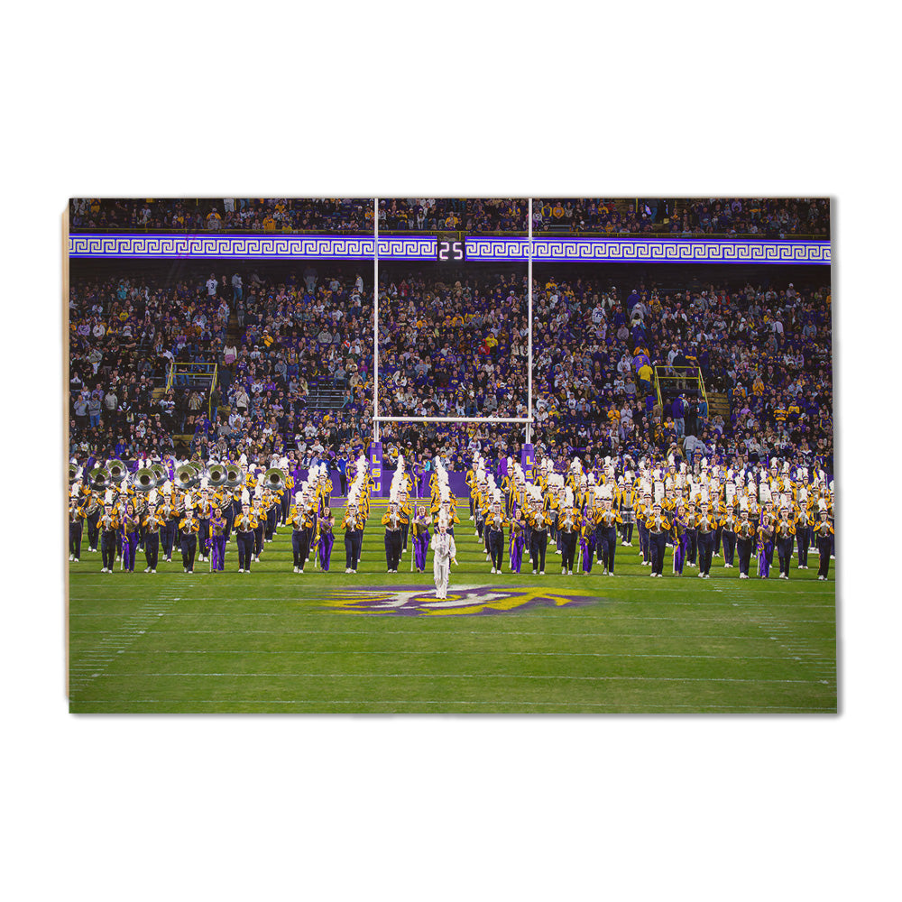 LSU Tigers - The Golden Band from Tigerland - College Wall Art #Canvas