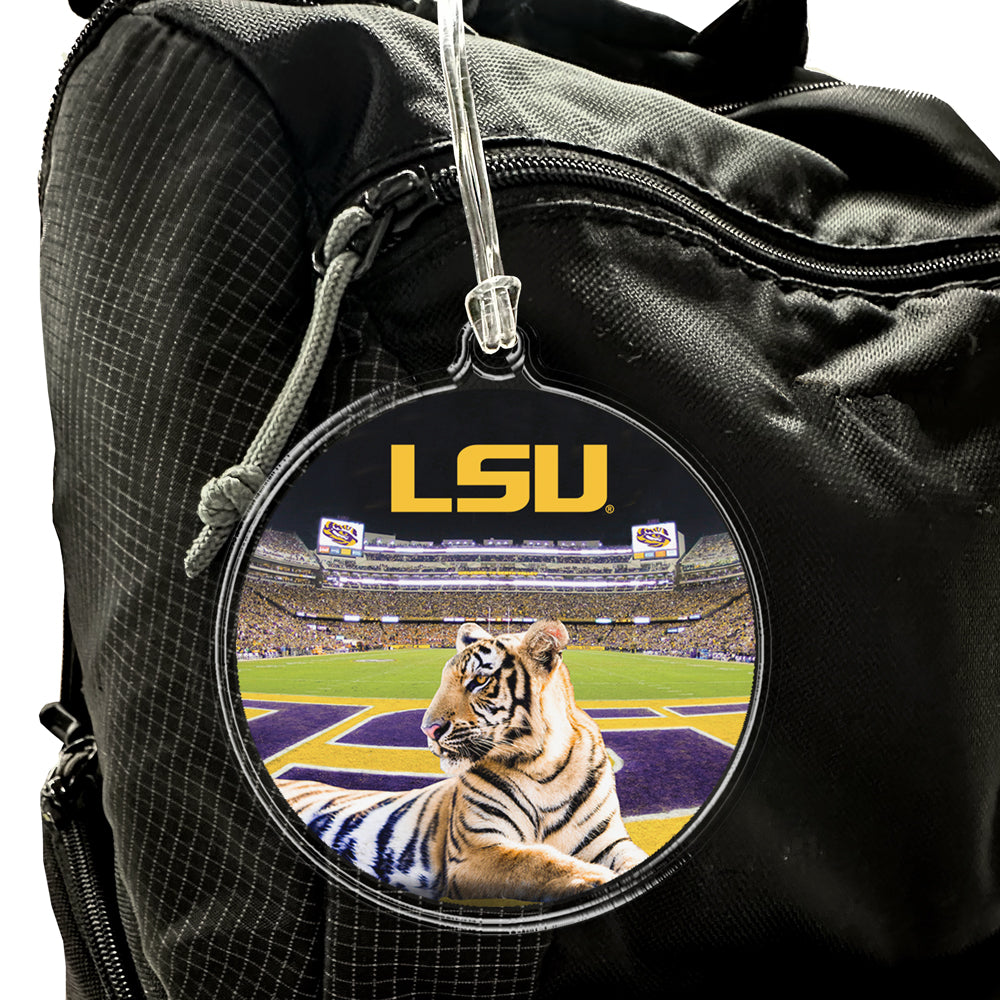 LSU Tigers - Mike VII's Kingdom Bag Tag & Ornament