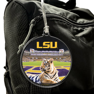 LSU Tigers - Mike VII's Kingdom Bag Tag & Ornament