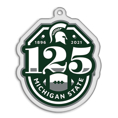 Michigan State Spartans - MSU Football Bag Tag & Ornament