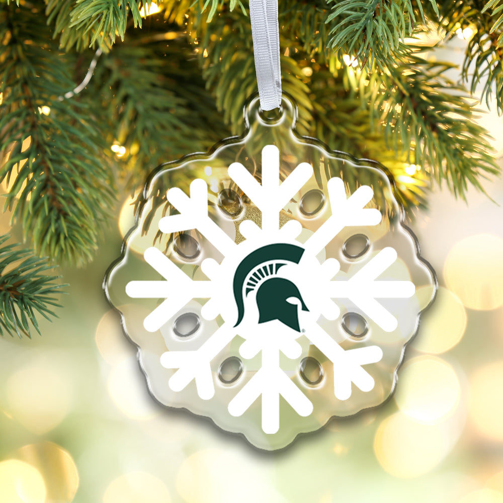 Michigan State Spartans - Michigan State Snowflake Ornament