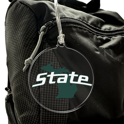 Michigan State Spartans - State Ornament & Bag Tag