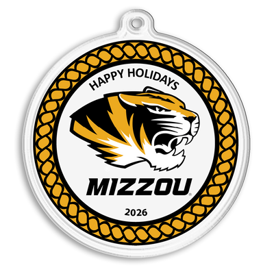 Missouri Tigers -Mizzou Happy Holidays 2026 Ornament