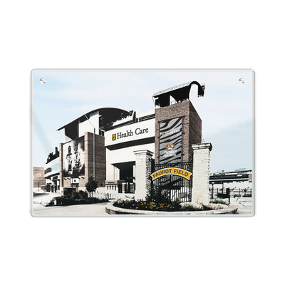 Missouri Tigers - Faurot Field Watercolor - College Wall Art  #Acrylic