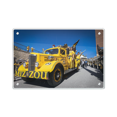 Missouri Tigers - Tiger Walk Fire Truck - College Wall Art #Acrylic