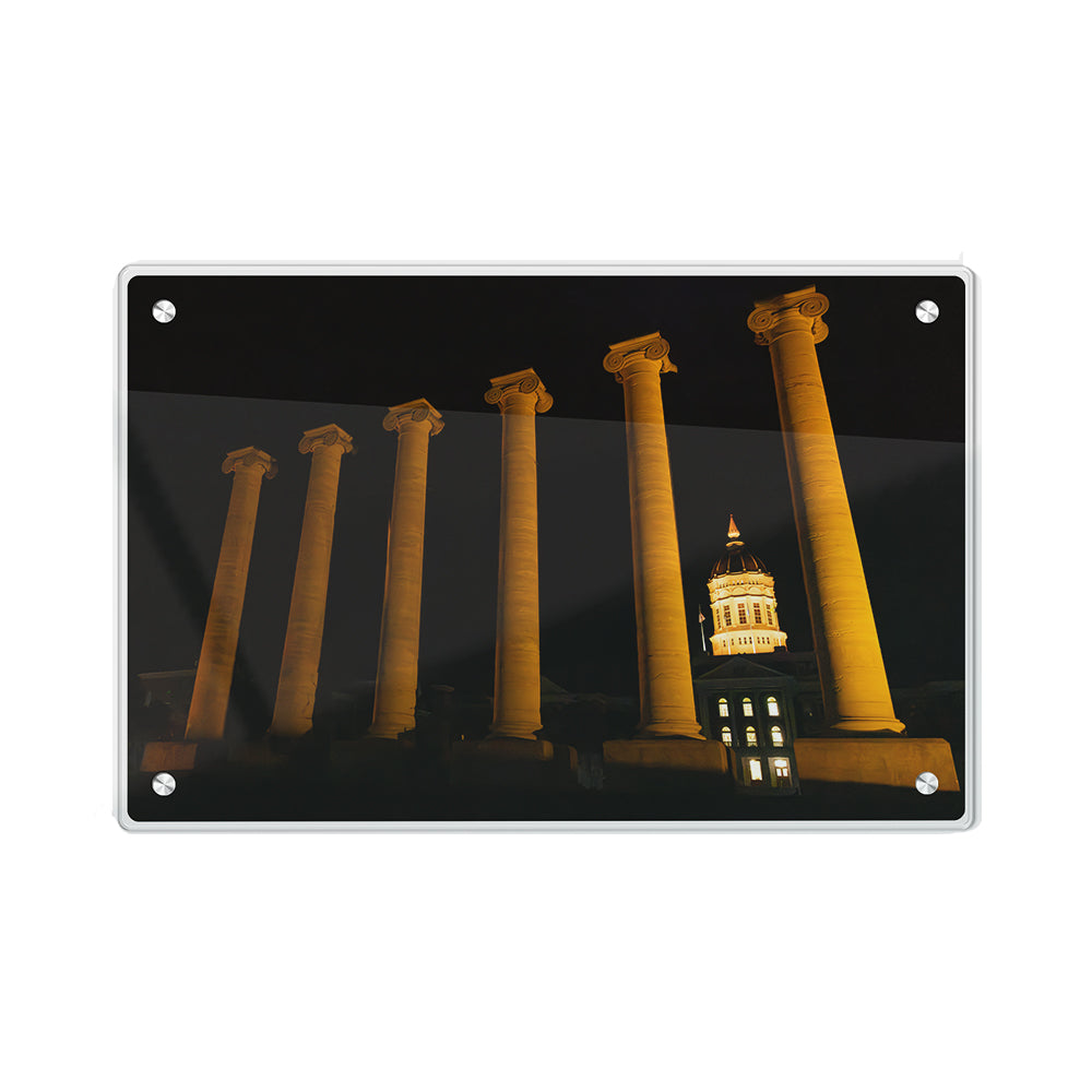 Missouri Tigers - The Columns on Francis Quadrangle - College Wall Art #Canvas