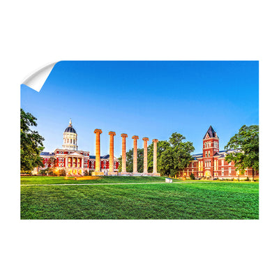 Missouri Tigers - Missouri Watercolor - College Wall Art #Wall Decal
