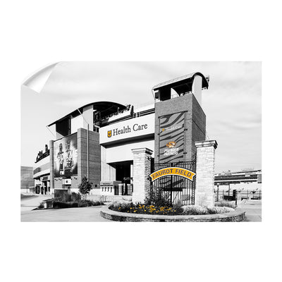 Missouri Tigers - Faurot Field Monochrome - College Wall Art #Wall Decal