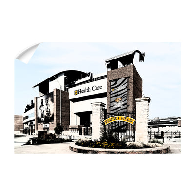 Missouri Tigers - Faurot Field Watercolor - College Wall Art  #Wall Decal