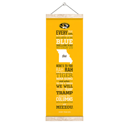 Missouri Tigers - Mizzou Every True Son - College Wall Art #Hanging Canvas