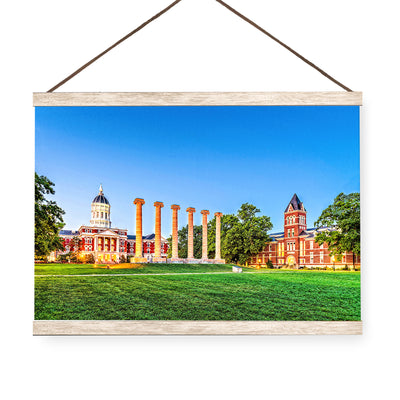 Missouri Tigers - Missouri Watercolor - College Wall Art #Hanging Canvas