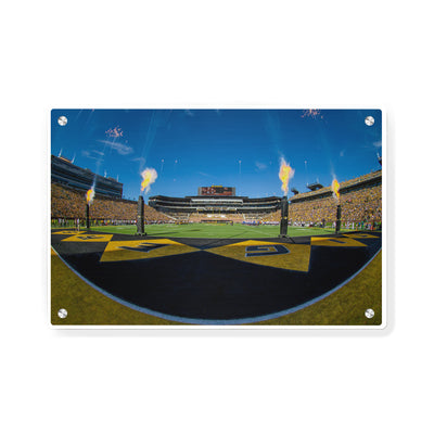 Missouri Tigers - Mizzou End Zone - College Wall Art #Metal