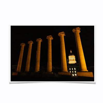 Missouri Tigers - The Columns on Francis Quadrangle - College Wall Art #Poster